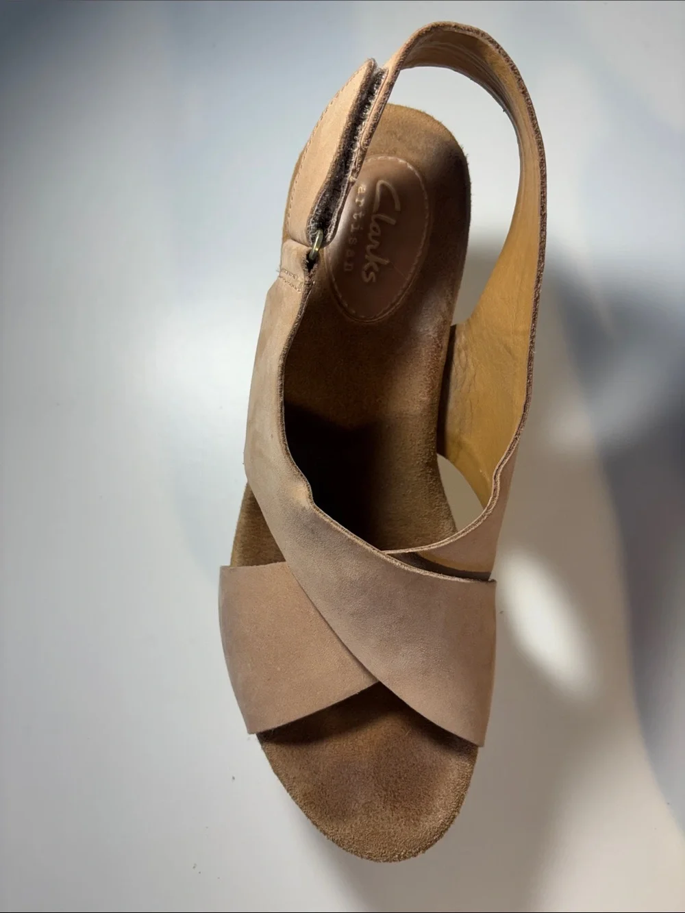 Clarks suede cross